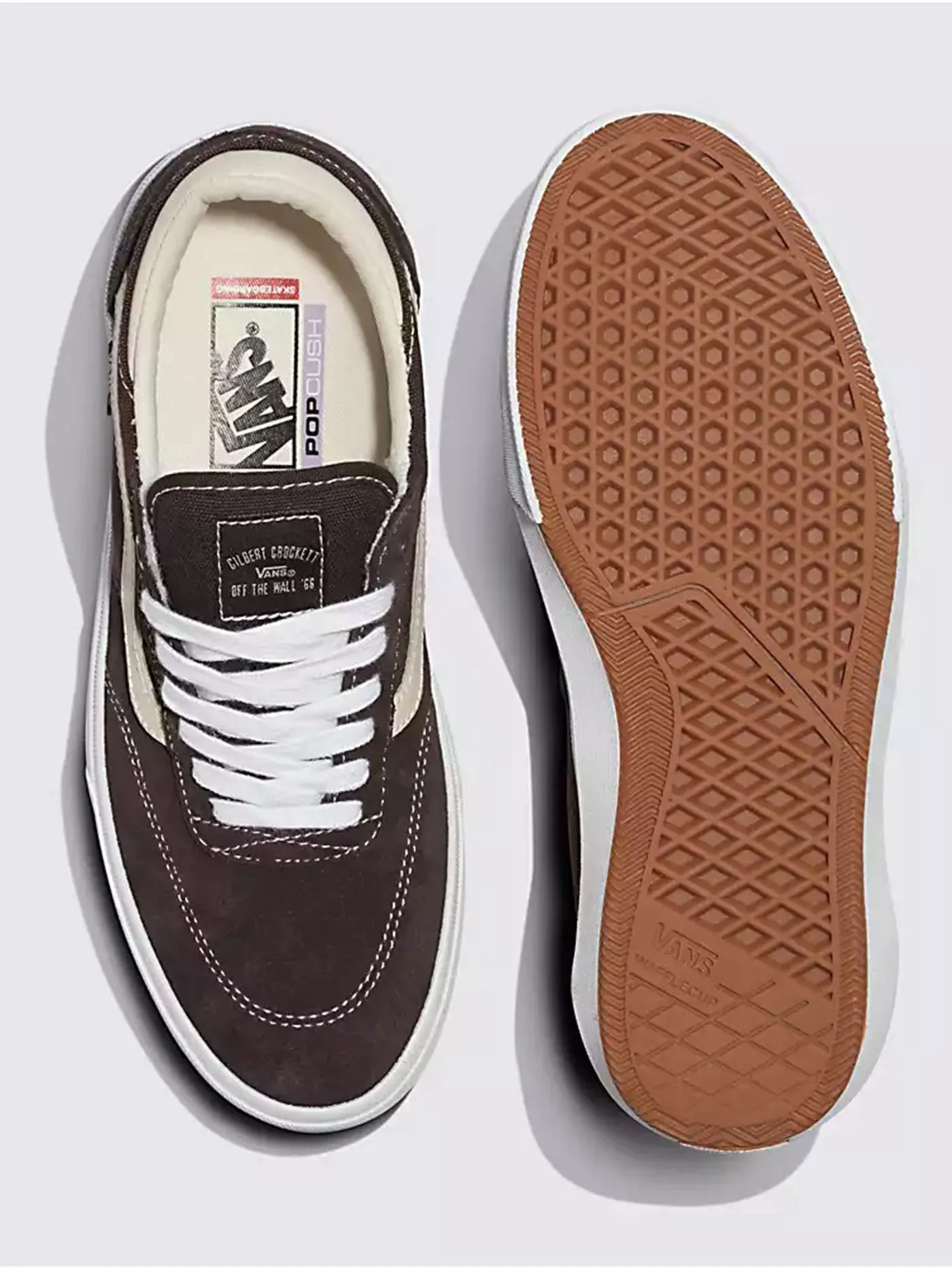 Skate Gilbert Crockett Dark Brown Shoes