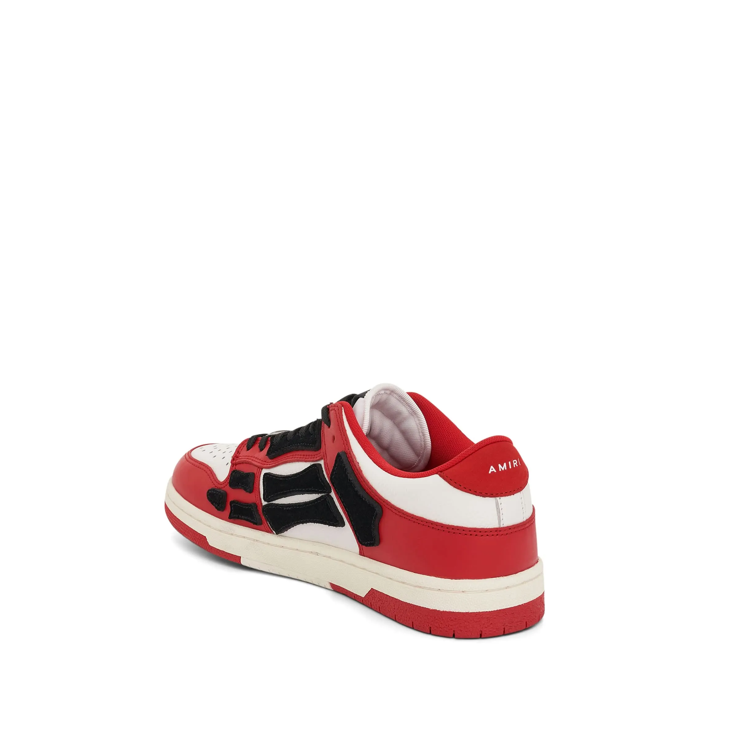 Skeleton Sneaker in Red