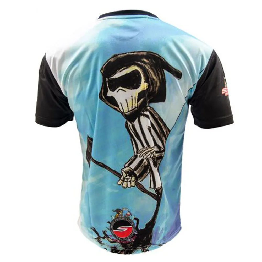 Social Paintball Dry-Wick Grit T-Shirt - Cartoon Series - Reaper