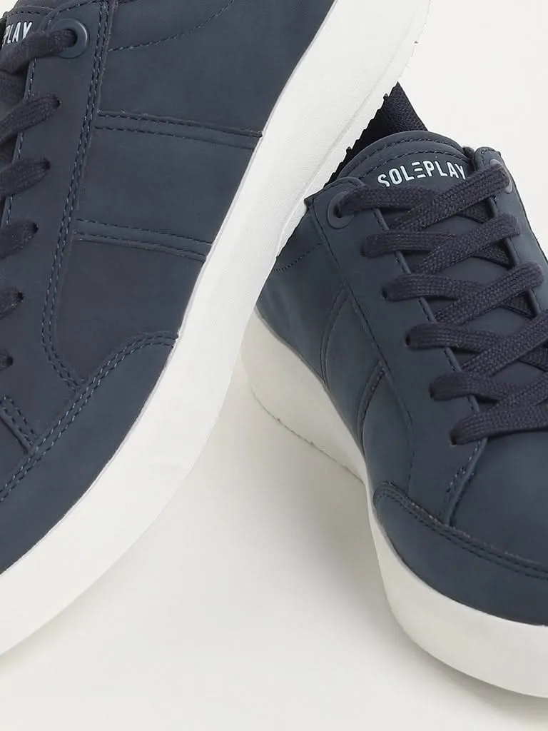 SOLEPLAY Lace-Up Blue Sneakers