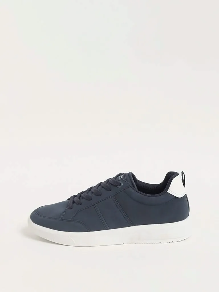 SOLEPLAY Lace-Up Blue Sneakers