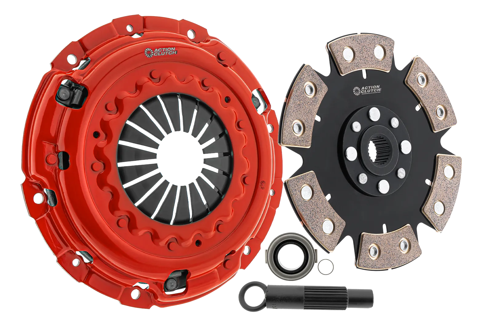 Stage 4 Clutch Kit (1MD) for Mitsubishi Lancer Evolution 7-9 2001-2007 2.0L DOHC (4G63) Turbo AWD Includes ACT Monoloc