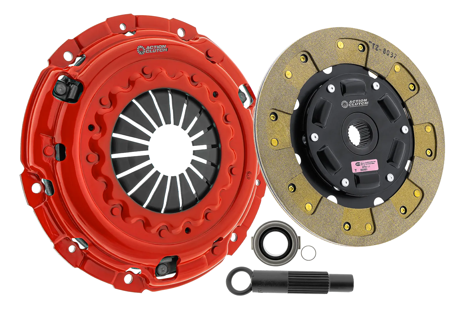 Stage 6 Clutch Kit (2MD) for Mitsubishi Lancer Evolution 4-6 1996-2001 2.0L DOHC (4G63) Turbo JDM AWD Includes ACT Monoloc