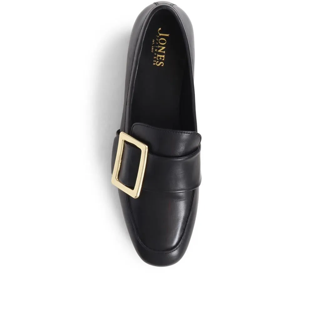 Stefania Leather Slip-On Shoes - STEFANIA / 324 557