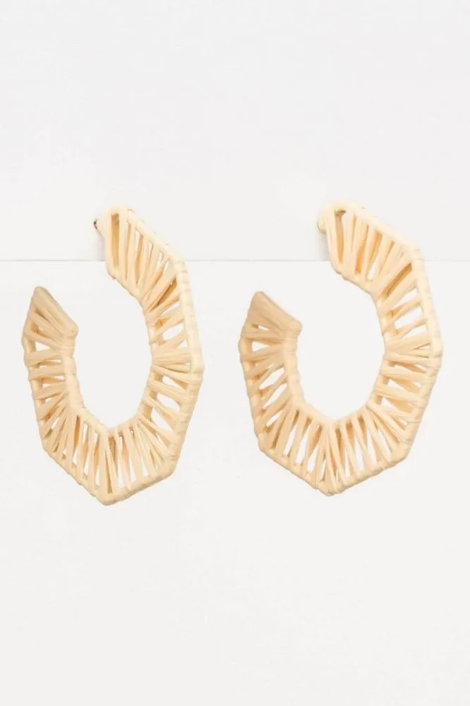 Stella and Gemma Corfu Earrings Natural