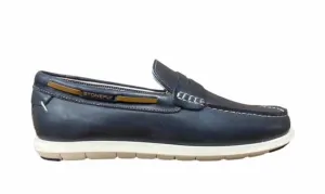 Stonefly scarpa mocassino da uomo  Santiago 2 Calf 213726 03G blu