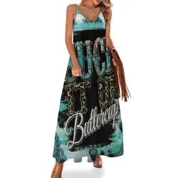 Suck it up Buttercup Spaghetti Strap Ankle-Length Dress Long dress