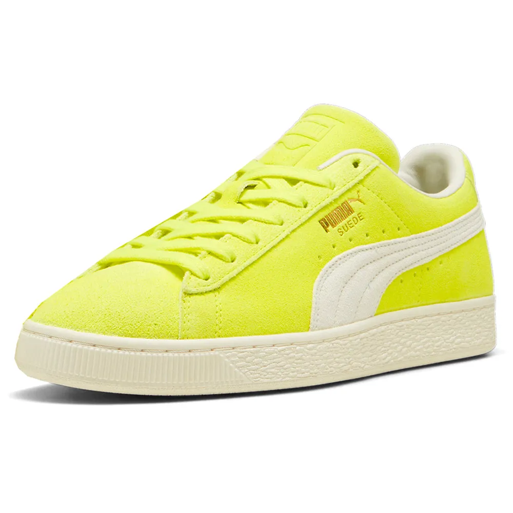 Suede Neon Lace Up Sneakers