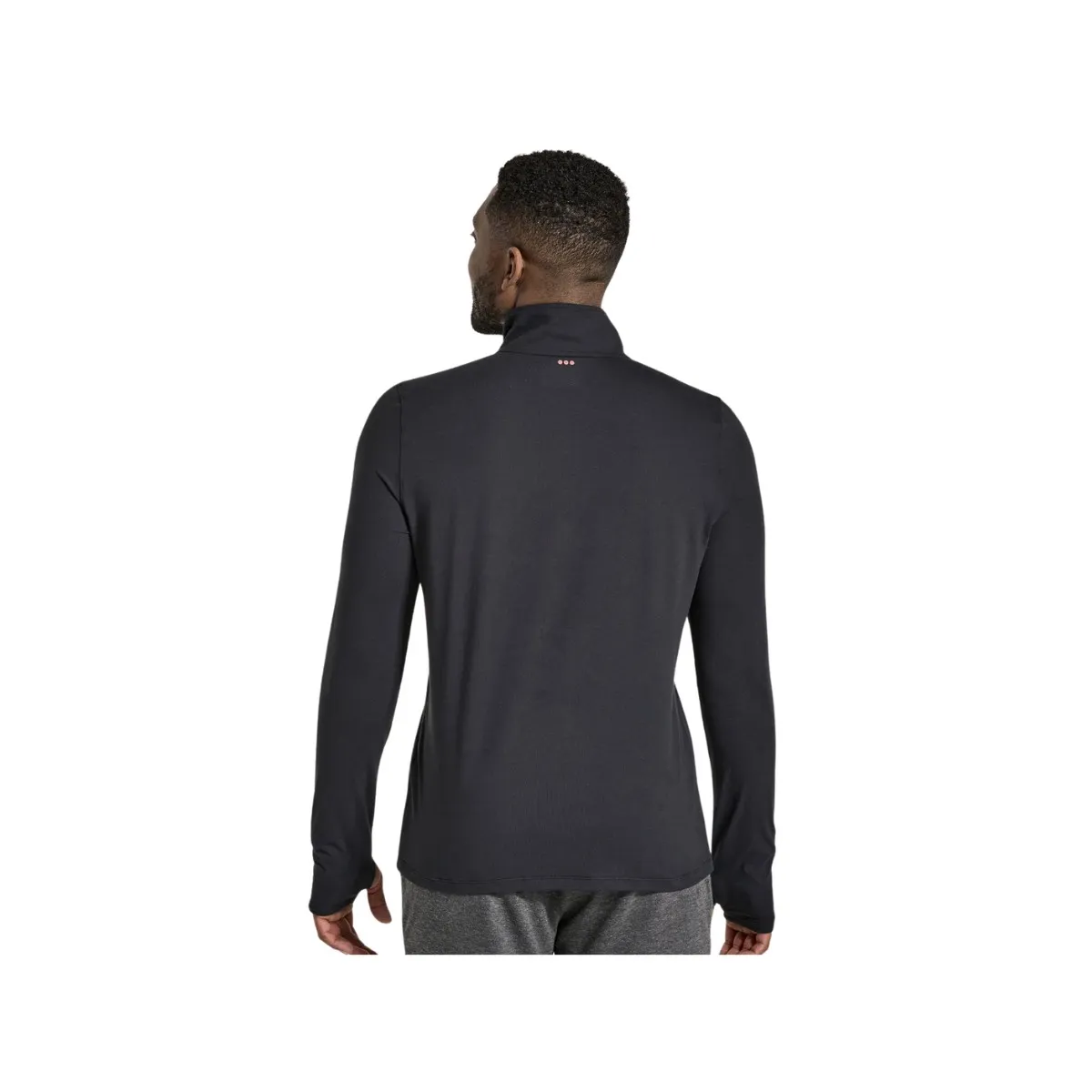 Sweatshirt Saucony Sunday 1/4 Zip Black