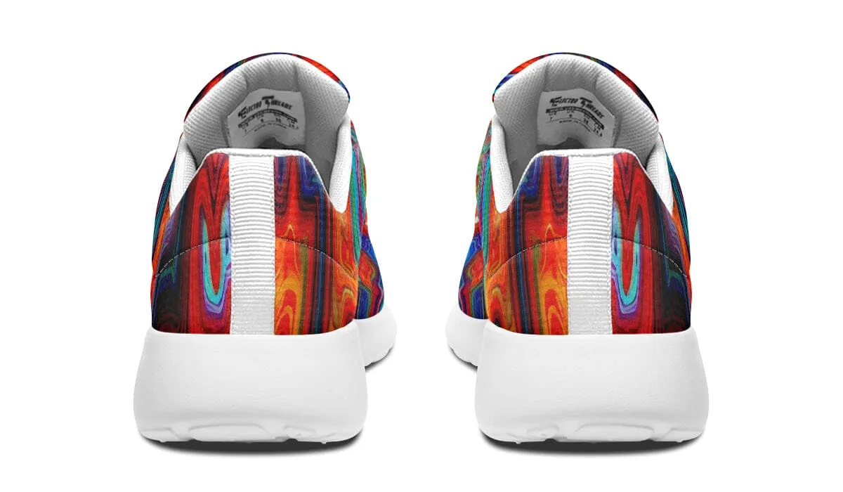 Swirling Vision Classic Sneakers