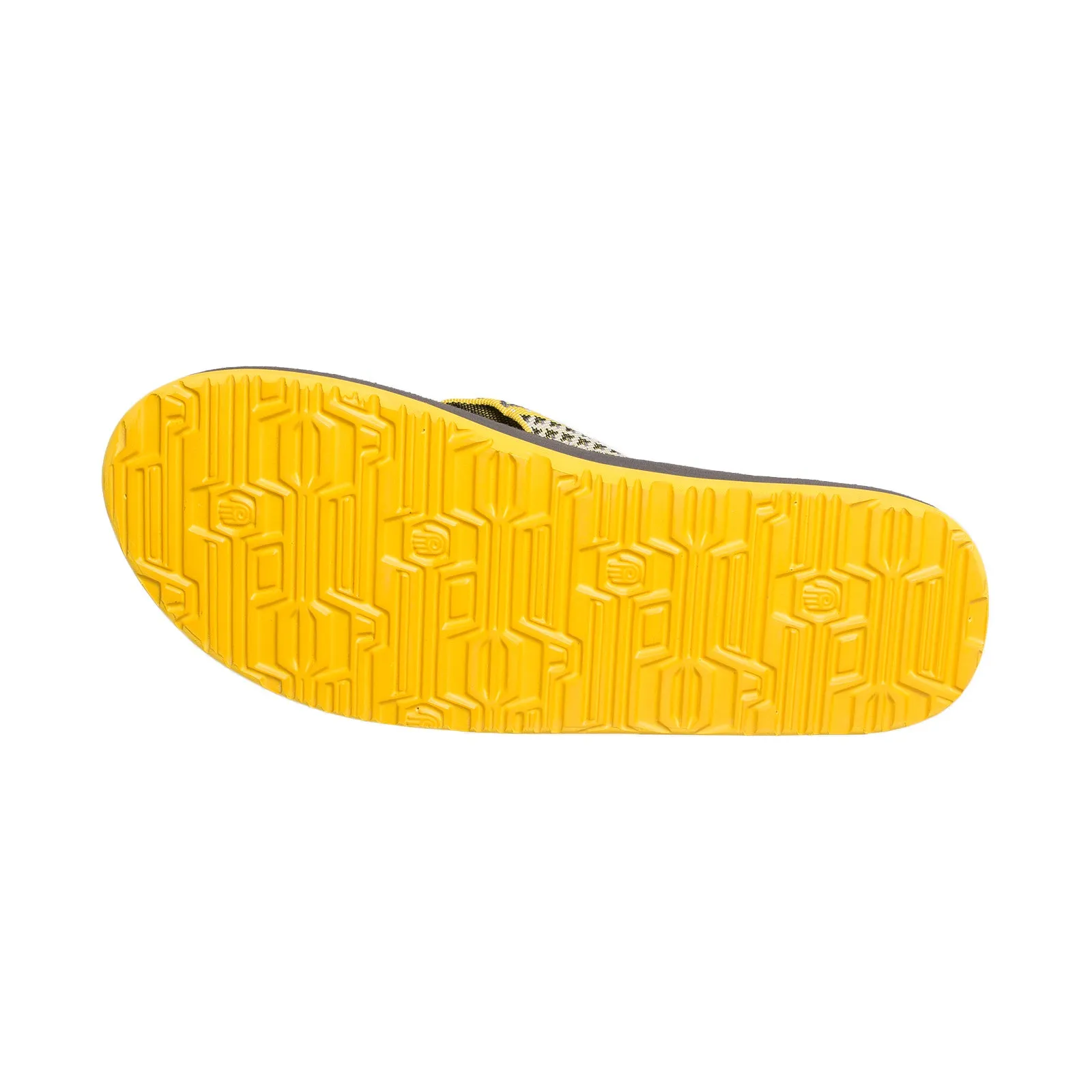 Teva Mush II Fleet Yellow Flip Flops - Men's