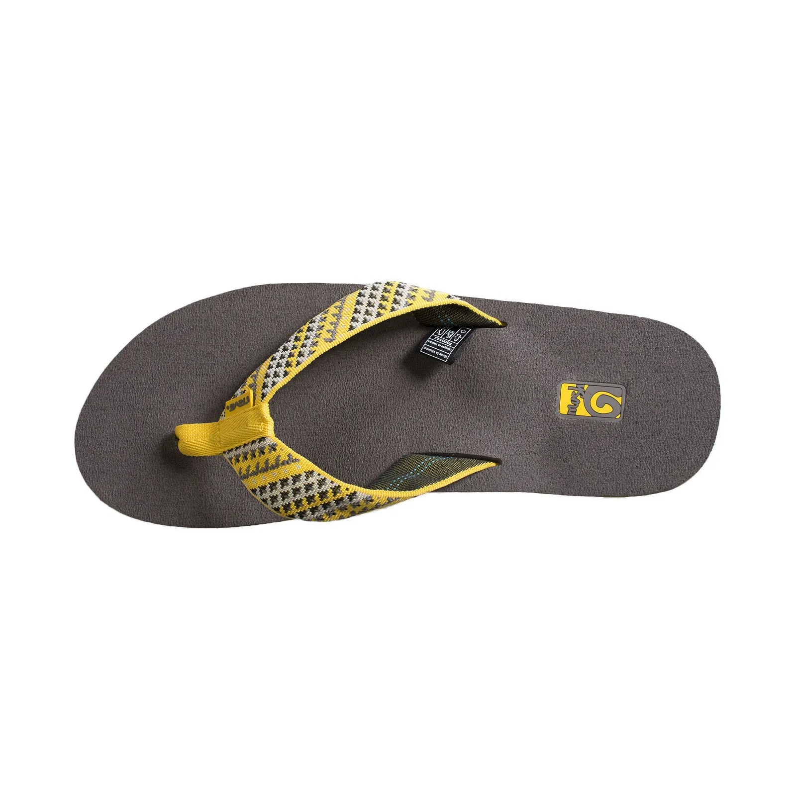 Teva Mush II Fleet Yellow Flip Flops - Men's