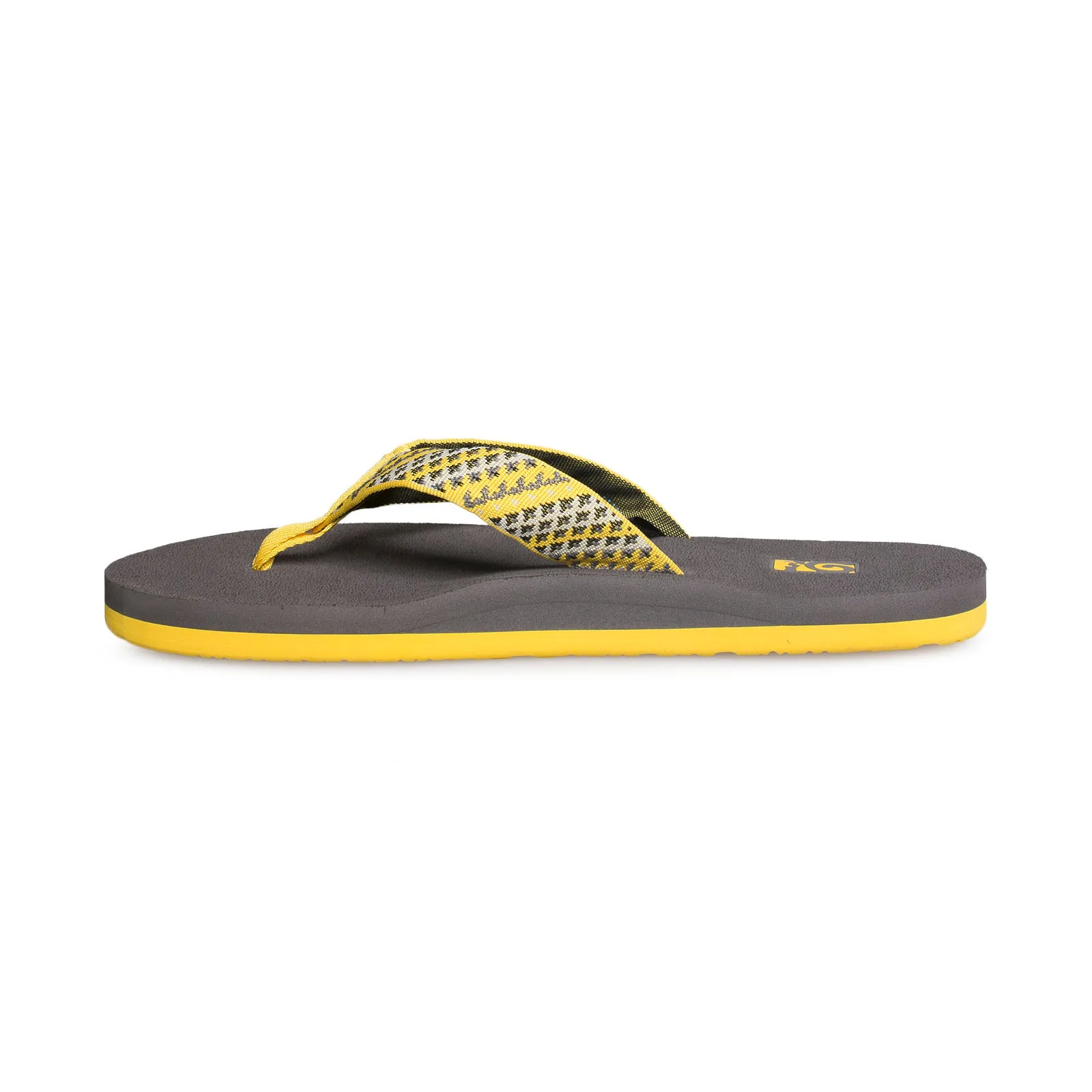 Teva Mush II Fleet Yellow Flip Flops - Men's