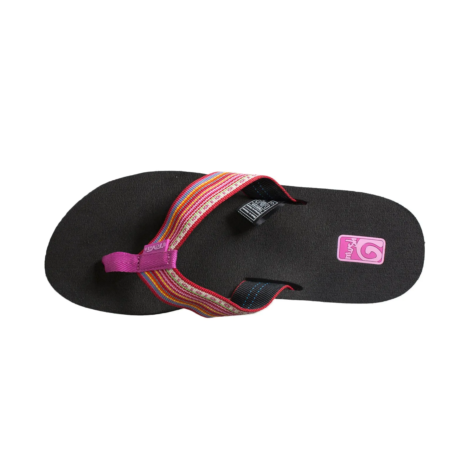 Teva Mush II La Manta Red Flip Flops - Women's