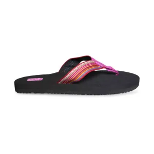 Teva Mush II La Manta Red Flip Flops - Women's