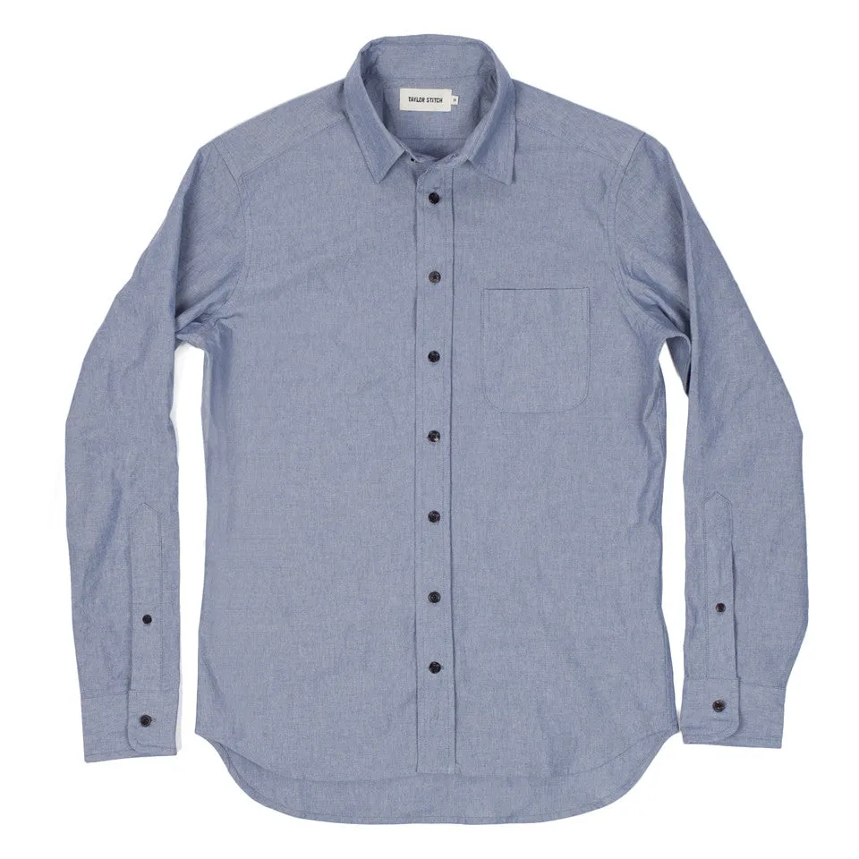 The California in Light Blue Everyday Chambray