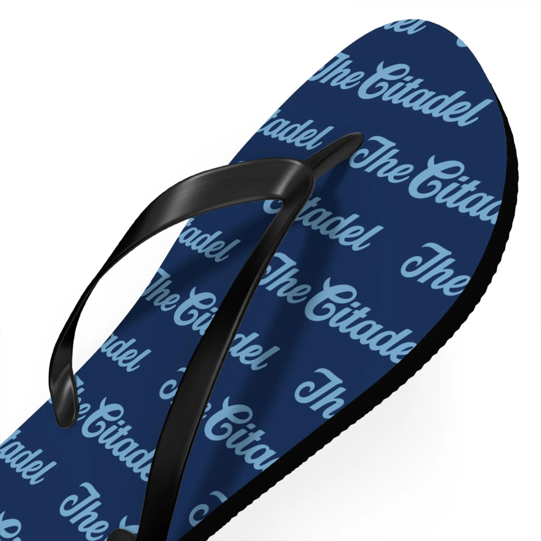 The Citadel, Script Patterned Flip Flops