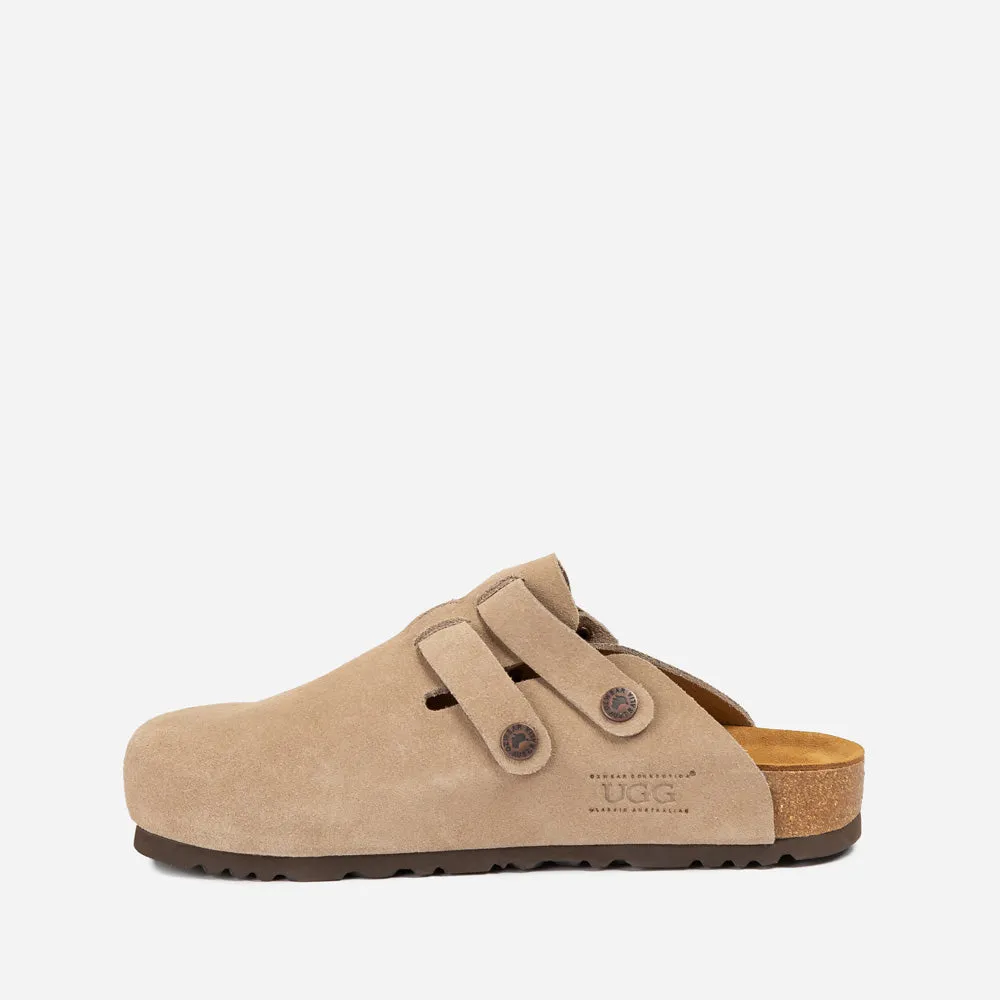 Ugg Aussie Soft Footbed Unisex Slipper (Buckle Straps)