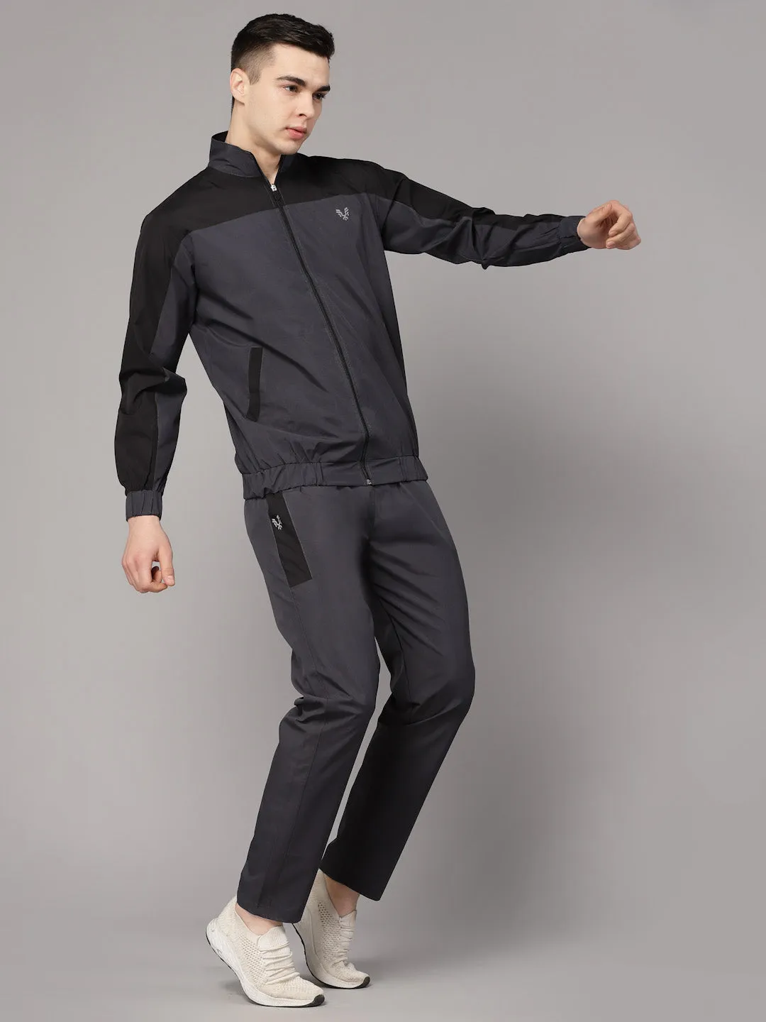 UZARUS Men's Athletic Gym Running Sports Track Suit