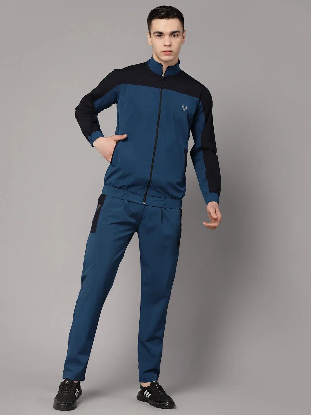 UZARUS Men's Athletic Gym Running Sports Track Suit