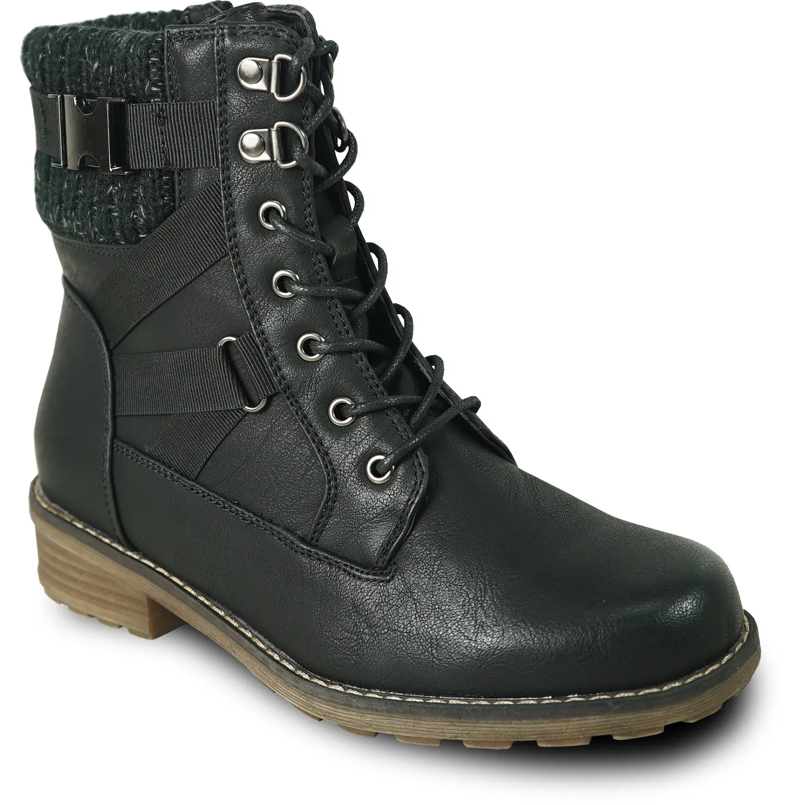 VANGELO Waterproof Women Boot HF0615 Ankle Casual Boot Black