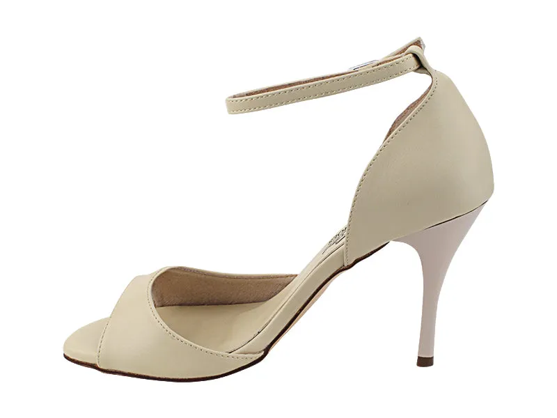 Very Fine Light Beige Tango Shoes TANGO 003