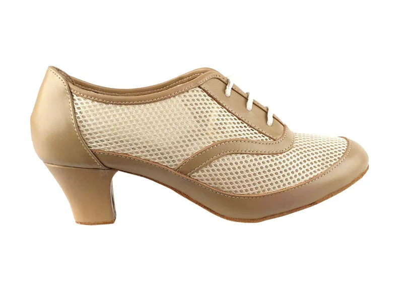 Very Fine Practice Dance Shoes with leather and breathable mesh 1108 In Stock