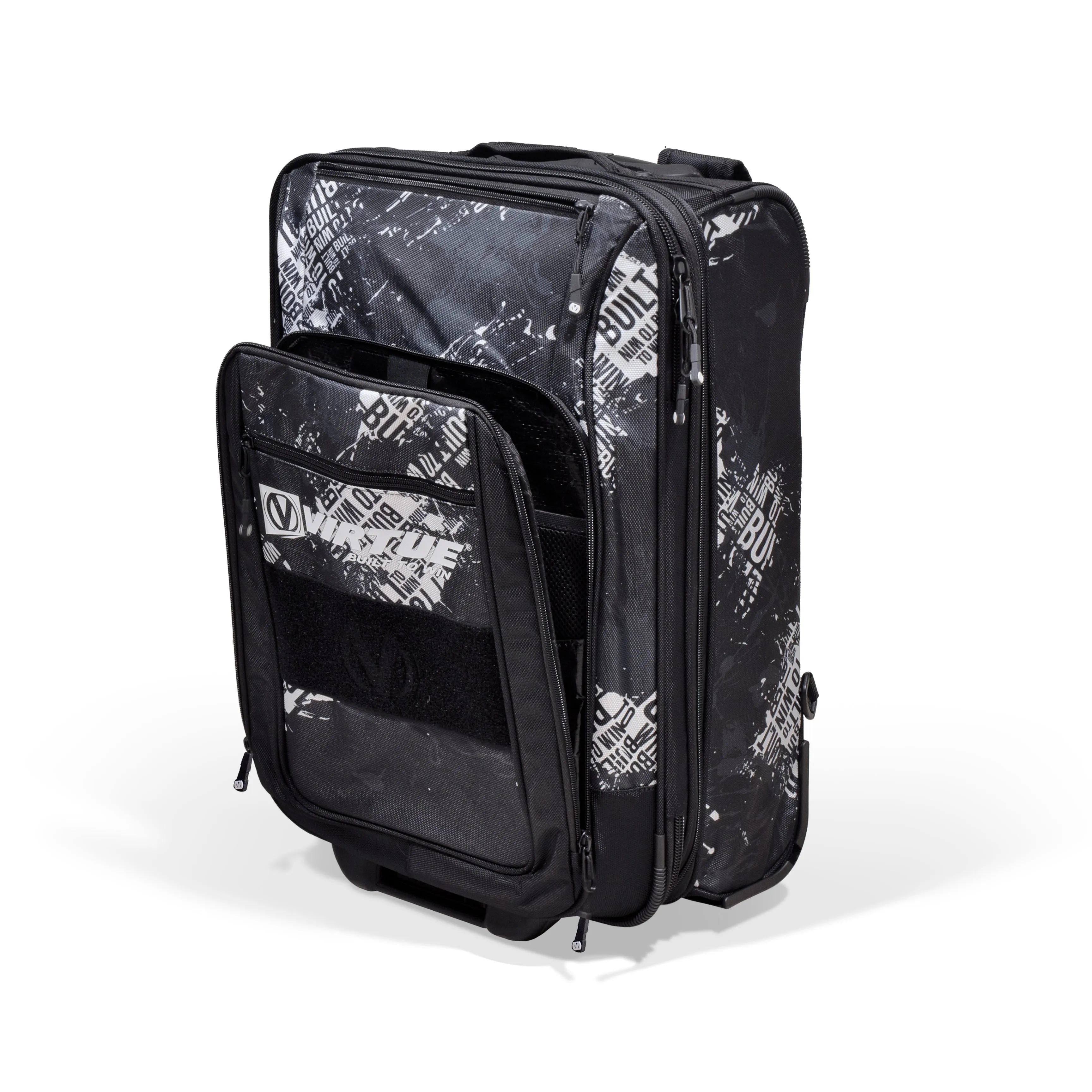 Virtue High Roller & Mid Roller 2-piece Luggage Set - Built to Win Black