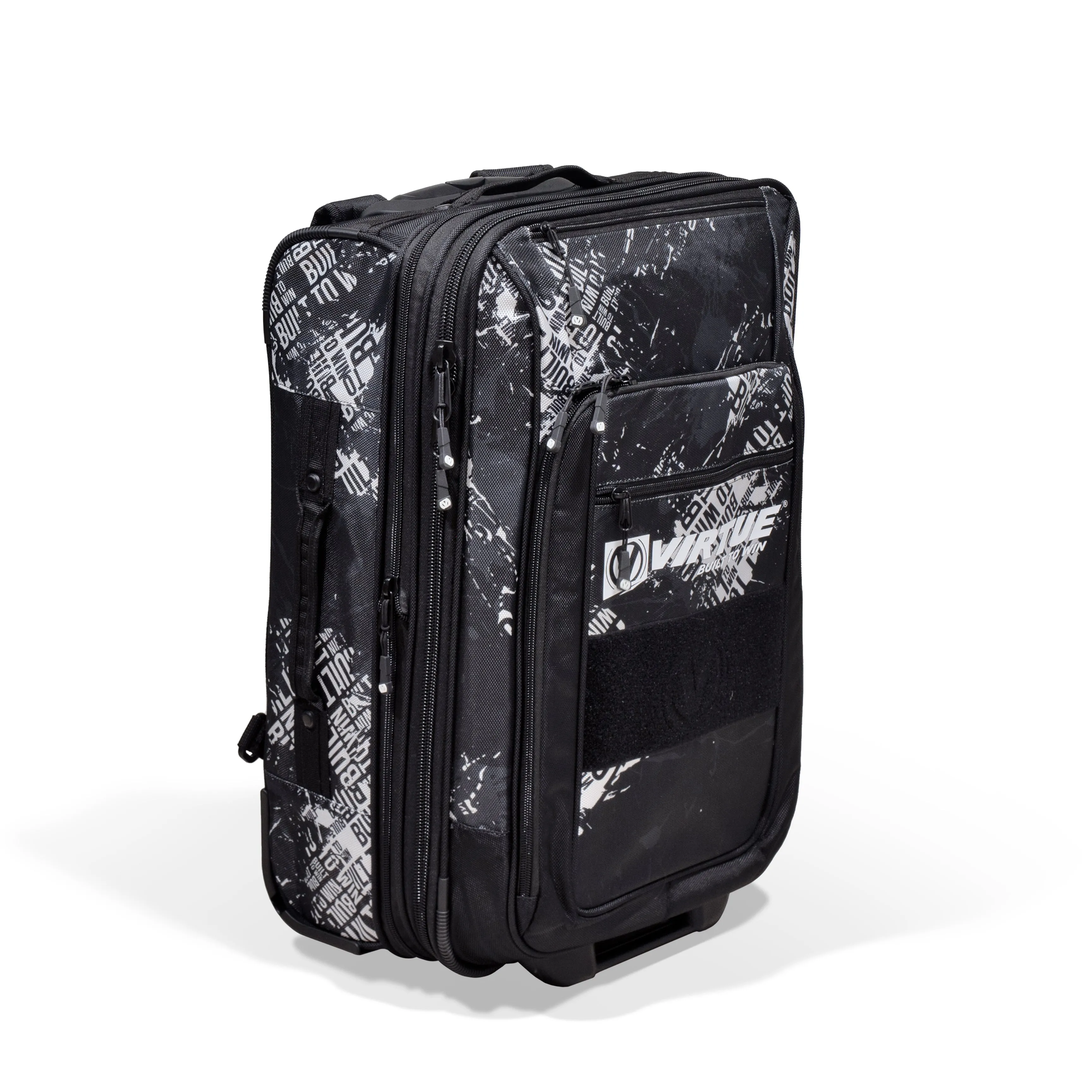 Virtue High Roller & Mid Roller 2-piece Luggage Set - Built to Win Black