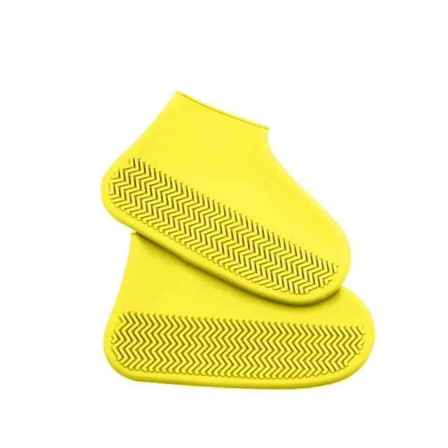 Waterproof Shoe Cover Silicone Material  Protectors Rain Boots for Indoor Outdoor Rainy Days