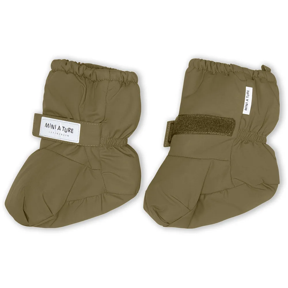 Winn Fleece Lined Winter Outdoor Sock. GRS Capers Green