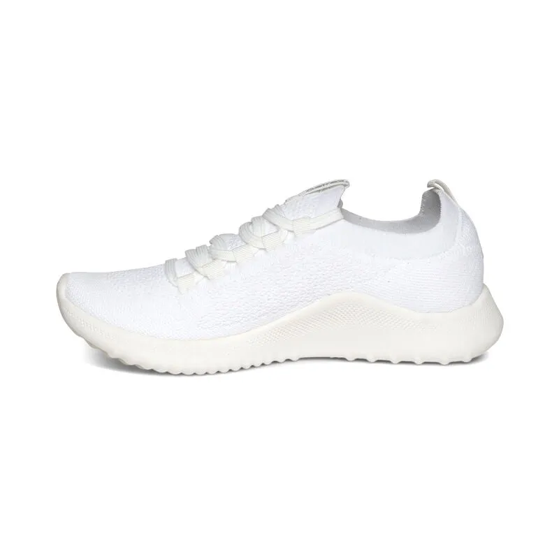 WOMEN'S AETREX CARLY SNEAKERS | WHITE