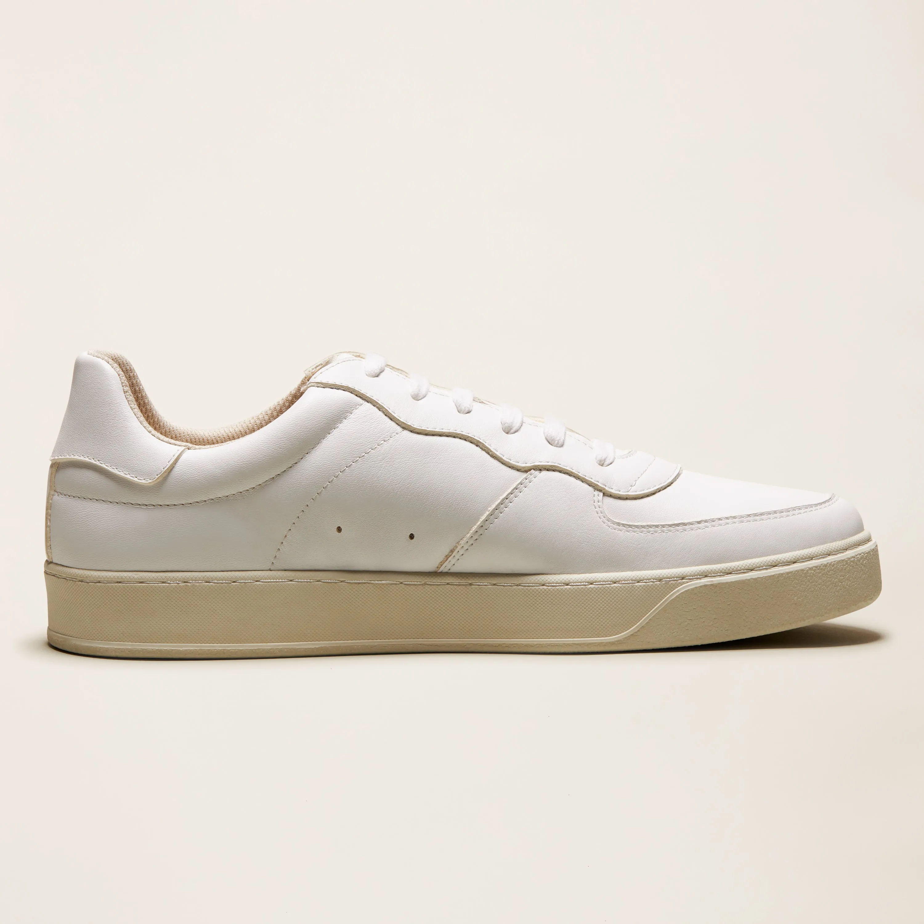 Women's Chrome-Free Leather Court Sneaker