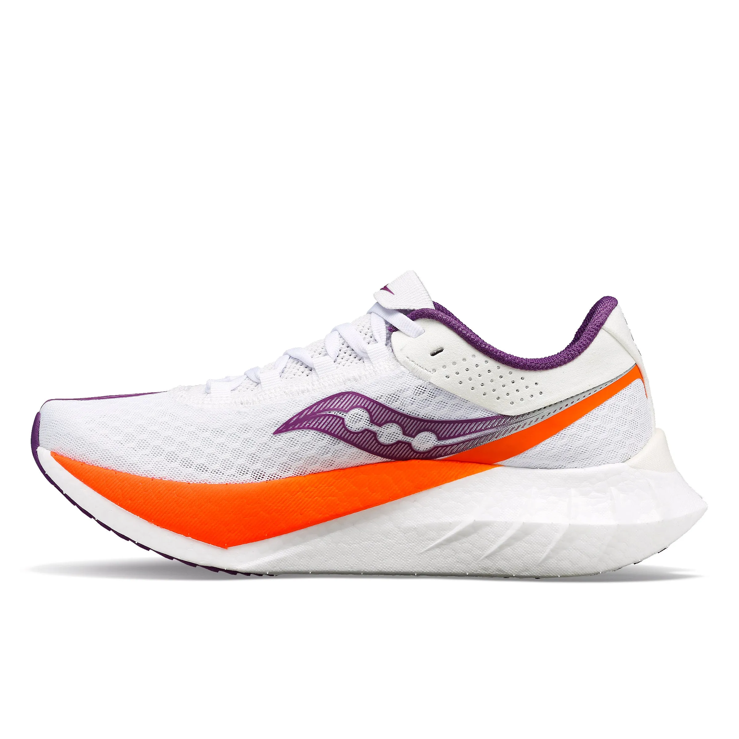 Women's Endorphin Pro 4 Running Shoe - White/Violet - Regular (B)