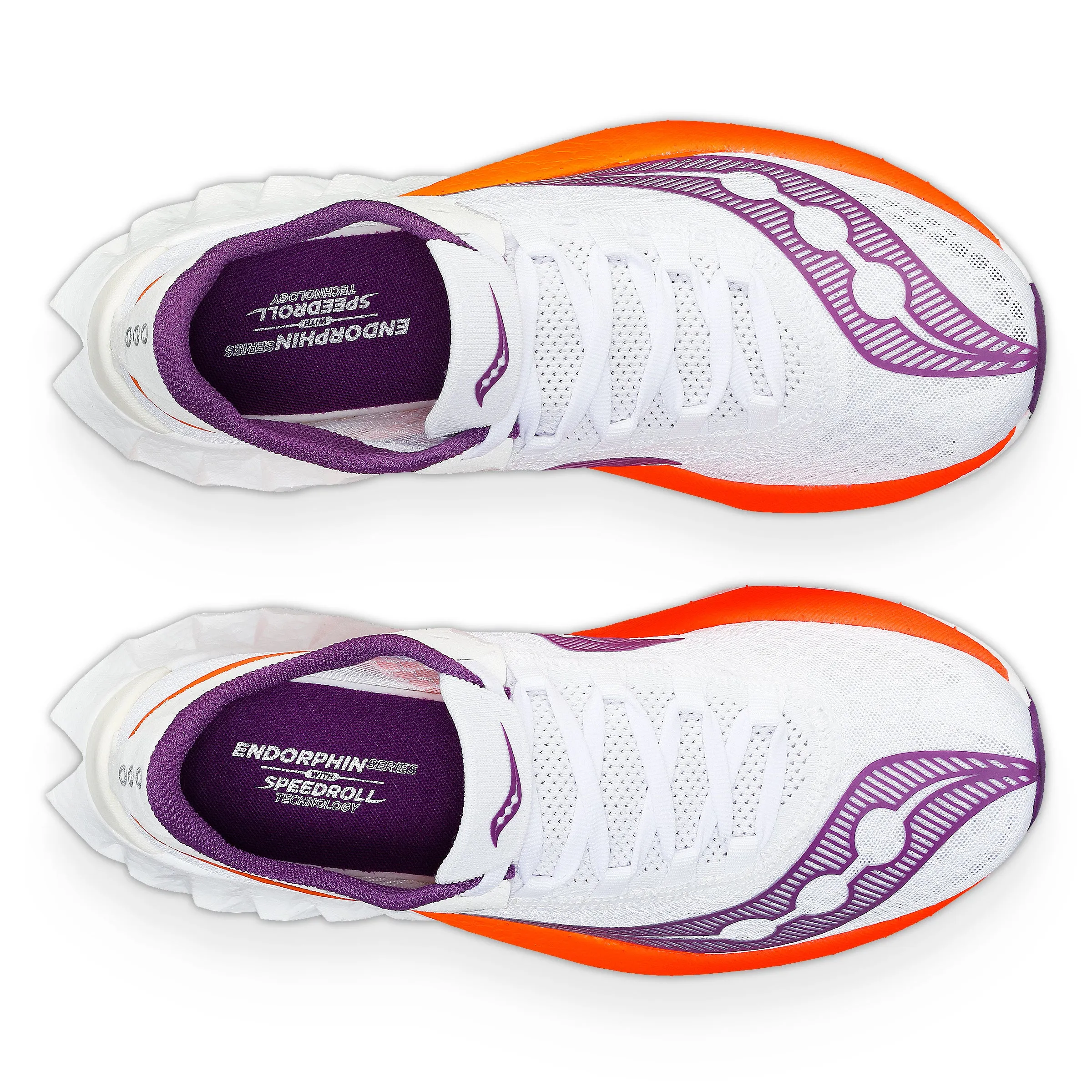 Women's Endorphin Pro 4 Running Shoe - White/Violet - Regular (B)