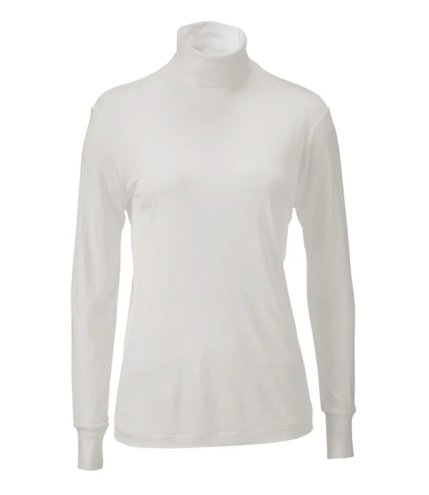 Women's Silk Underwear, Turtleneck