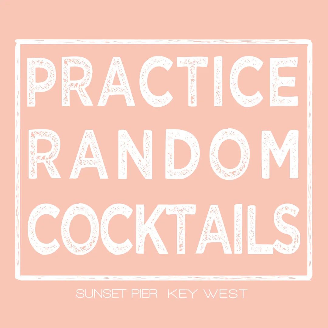 Women's Tank - Practice Random Cocktails